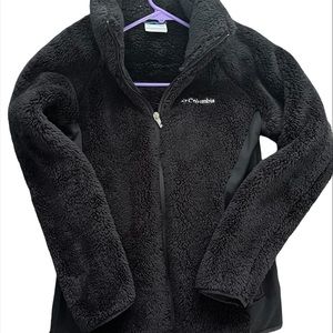 Columbia Black Fleece Fuzzy Fitted Jacket